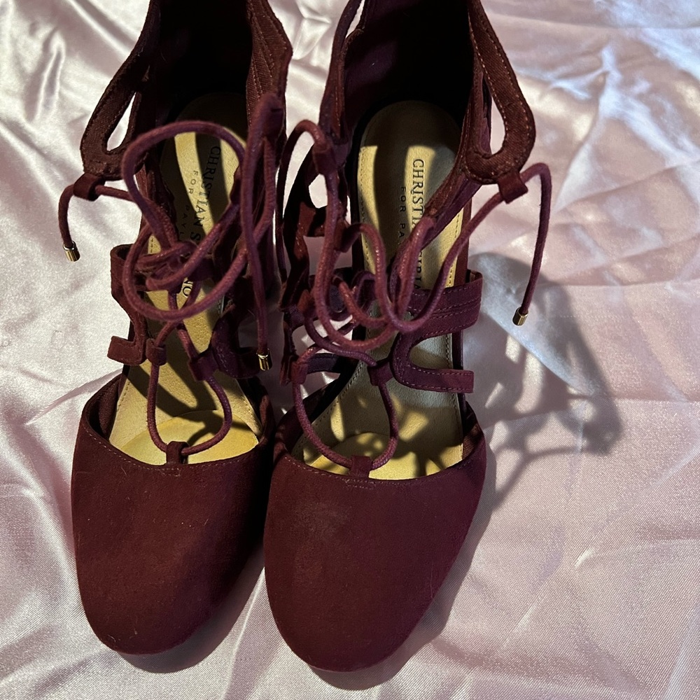 Woman’s 3” Lace Up Heels